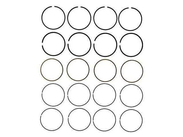 Juego de anillos de pistón de potencia sellada 44MW91W para GMC Terrain 2010-2016 2,4 L 4 cilindros Foto 1 de 1