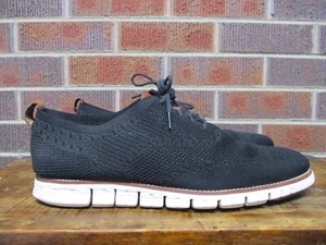Zapatillas de golf Cole Haan para hombre Zerogrand Stitchlite negras C24948 talla 13 M - Imagen 1 de 14