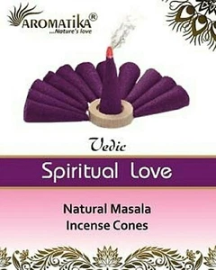 Boite de 10 cônes d encens Spiritual Love Amour spirituel - Imagen 1 de 1