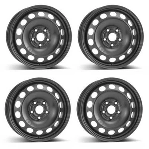 4 Alcar steel wheels rims 9535 6.0Jx16 ET50 5x112 for Skoda Octavia Superb Yeti - Picture 1 of 5