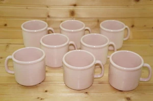 Tazas Tupperware Melmac Rosa (8), 3 1/4" x 3 3/8" - Imagen 1 de 7