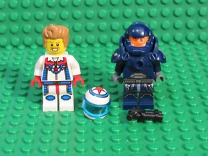 Lot of 2 LEGO Series 7 Collectible Minifigures 8831 Daredevil + Galaxy Patrol H4 - Picture 1 of 2