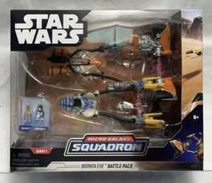 Jazwares Star Wars Micro Galaxy Squadron Boonta Eve Battle Pack #68 - Pod Racers - Picture 1 of 2
