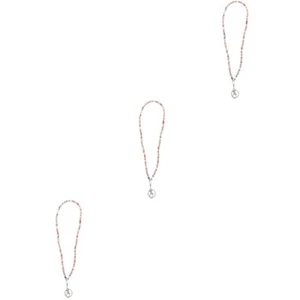 3 Pcs Sweater Chain Badge Miss Polymer Clay Hanging Rope Women Lanyard - Zdjęcie 1 z 12