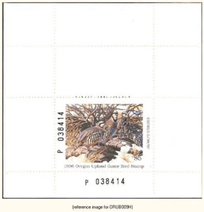D2K Oregon Upland Bird 1996-7 $5 Hunter - Picture 1 of 1