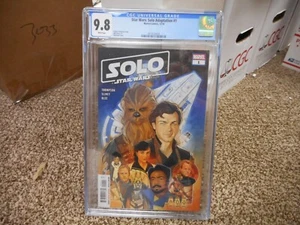 Star Wars Solo Adaptation 1 cgc 9.8 Marvel 2018 1st appearance of Qi'Ra movie TV - Picture 1 of 3