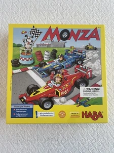 Monza Car Racing Board Game Haba Games Tactical Thinking 2-6 Age 5+ Germany - Picture 1 of 9