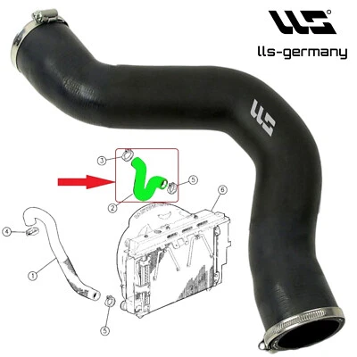 TURBOSCHLAUCH FÜR JEEP GRAND CHEROKEE 2.5 TD 4X4 52079576 LADELUFTSCHLAUCH - Bild 1 von 4