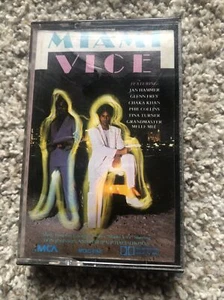 Miami Vice Music Television Series Soundtrack Cassette 80's 1985 - Picture 1 of 4