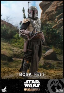 ¡NUEVO EN CAJA! FIGURA HOT TOYS STAR WARS MANDALORIAN BOBA FETT SEXTA ESCALA TMS033 - Imagen 1 de 7