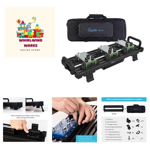 Professional Guitar Effect Pedal Board – Lightweight & Tangle-Free Setup GPB-01 - Picture 1 of 10