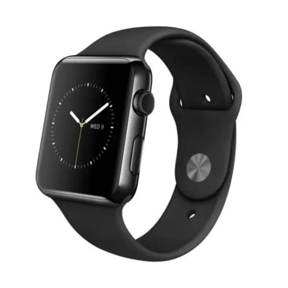 Apple Watch OS 1.0 - 316L Space Stainless Steel 42mm - black - Immagine 1 di 3