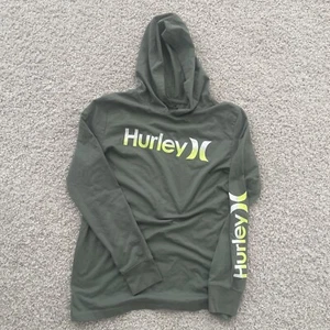 Camisa Manga Larga Marca Hurley Con Capucha Niños Talla L (12-13 años) NUEVA - Imagen 1 de 4
