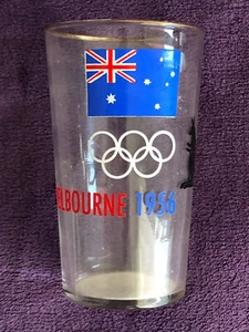 Verre des Jeux olympiques de Melbourne en 1956 rare - Foto 1 di 1