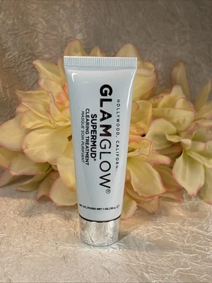 GLAMGLOW Supermud Clearing Treatment Mask - 1oz 30g Sealed NWOB Free Shipping - Image 1 of 2
