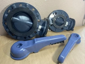 ASAHI AMERICA BUTTERFLY PVC EPDM VALVE 6” & 3” 150 PSI (lot Of 2) - Picture 1 of 24