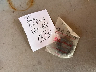 Piñón delantero honda cr 500 520-13t 24-9296 cr500r 88-91 Foto 1 de 4