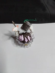 Hallmark Christmas Keepsake Ornament Mice Friendship Hersheys Sundae - Picture 1 of 4