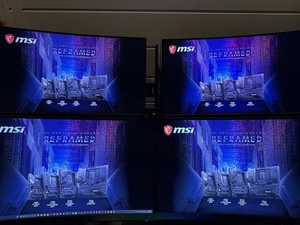 2x MSI 24 Zoll Curved Gaming Monitor - Bild 1 von 3