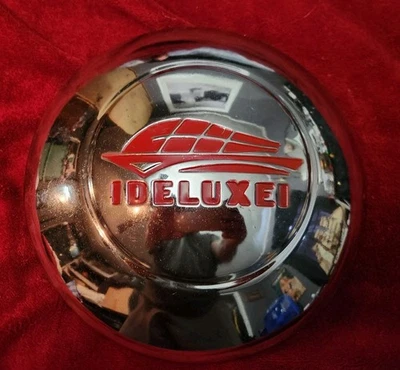 NOS 1946 Plymouth Deluxe Hubcap 1947 Center Cap 1948 Dog Dish Wheel Cover - Image 1 of 2