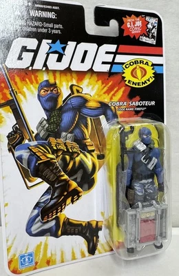 Hasbro G.I. sin usar, en caja Joe 25 Aniversario Cobra Saboteador: Firefly SELLADO SIN USAR, EN CAJA Foto 1 de 4
