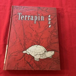 Terrapin 1951 Yearbook Volume 50 University Of Maryland College Park - Picture 1 of 15