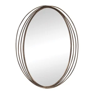 Melrose Wall Mirror 23"L x 30"H Metal/Glass - Picture 1 of 1