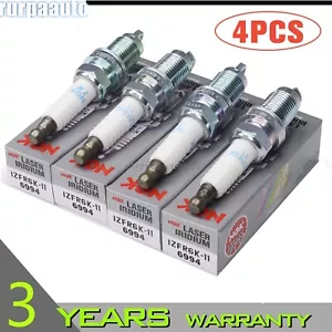 4PCS NGK Iridium Spark Plugs IZFR6K11 For Honda Accord Civic Acura MDX RSX RL TL - Picture 1 of 8