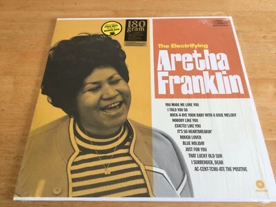 The Electrifying Aretha Franklin 180g LP 2015 Wax Time Records Spain Mint/Ex + - Image 1 of 4