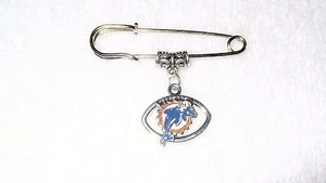 Abrigo Chaqueta Abrigo Unisex Deportes de Fútbol Miami Dolphins Broche Pin Joyería Juego de Regalo - Imagen 1 de 2