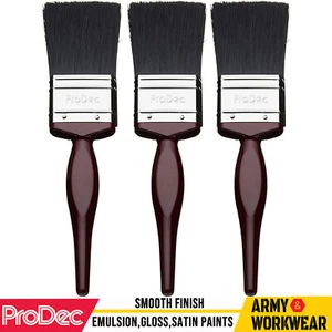 3 x Two Inch Paint Brushes 2" | 50mm Paint Brush Set, Synthetic Paint Brush Pack - Picture 1 of 5