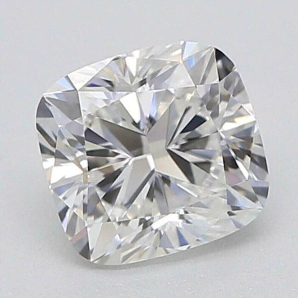 Cushion Cut 2 mm 3 mm 4 mm 5 mm 6 mm Lab Grown Diamond, CVD, Loose Diamond for E - Image 1 of 4