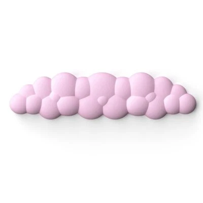 Mouse Pad with Wrist Rest Memory Foam Anti-Slip Cloud Design for Office Desktop - Image 1 of 4