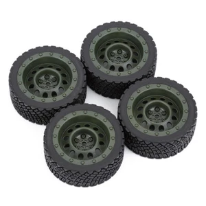 4 STÜCKE 12mm Hex 67mm RC Auto Gummireifen Rad für 1/10 Rolly WLtoys 1/14 144001 - Bild 1 von 8