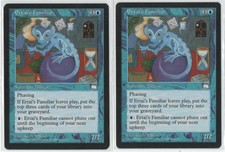 Ertai's Familiar  X2 Weatherlight X2  NrMint   MTG  Aliz