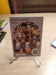 2021-22 Panini Chronicles Draft Picks Jalen Green RC NBA Hoops Tribute #54
