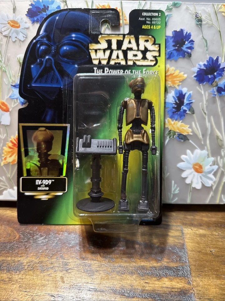 Figura de acción Star Wars EV-9D9 Power of the Force 3,75" 1997 Hasbro POTF2 Foto 1 de 2