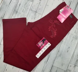 NUEVO Pantalones Lee Jeans Pierna Recta Elastizados Estrás Para Mujer 6 Petite 28x29 Nuevos con Etiquetas - Imagen 1 de 7