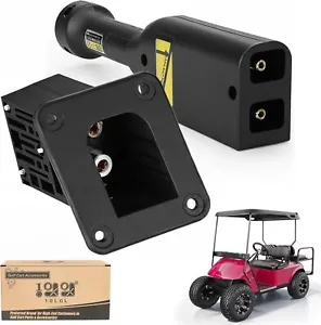 10L0L Golf Cart 36V PowerWise Charger Receptacle and W/Handle Plug,Charger and & - Picture 1 of 1