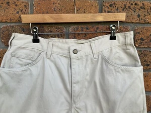 R. M. Williams Mens White Chinos/Jeans** Sz: 36R/92 cm. Made In Australia 🇦🇺 - Picture 1 of 11