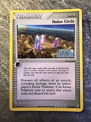 Holon Circle 79/100 Reverse Holo Crystal Guardians Stamped Pokemon NM