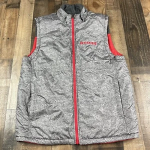 Tampa Bay Buccaneers NFL Puffer Vest Reversible Stitched Patch Size Medium - Picture 1 of 12