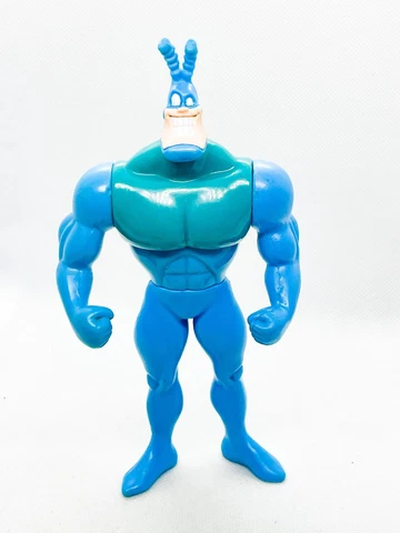Vintage 1994 The Tick 6 " Bounding Tick" Action Figure Bandai Used Free Shipping Cover