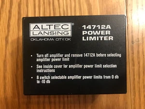 Altec Lansing 14712A Power Limiter - Picture 1 of 5