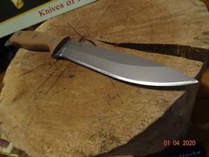 KNIVES OF ALASKA MODEL# 844FG 11.5" SURVIVAL KNIFE D2 BLADE G10 TAN HANDLE SHEA - Picture 1 of 20