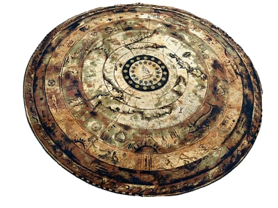 PIRATE ROOM Original Disney Cast Member Prop ~Rug from Map from CARIBBEAN BEACH - Image 1 of 4