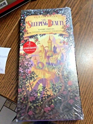 ANDRE PREVIN LONDON SYMPHONY SLEEPING BEAUTY CASSETTE BOX SET FACTORY SEALED - Image 1 of 2
