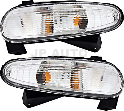 Conjunto de luzes de estacionamento Buick LaCrosse Allure 2005-2009 lado motorista e passageiro - Imagem 1 de 4
