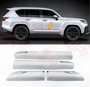 Apto para Lexus LX600 2022-2024 ABS blanco tira de moldeo protector de puerta de automóvil 4 piezas - Imagen 1 de 5