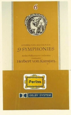 Ludwig Van Beethoven - Karajan - Symphony No. 6 - Cassette - Image 1 of 4